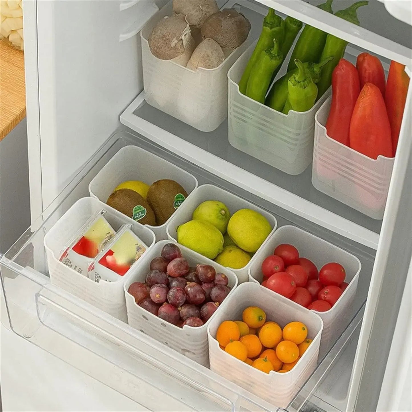 Side Door Fridge Storage Organizer